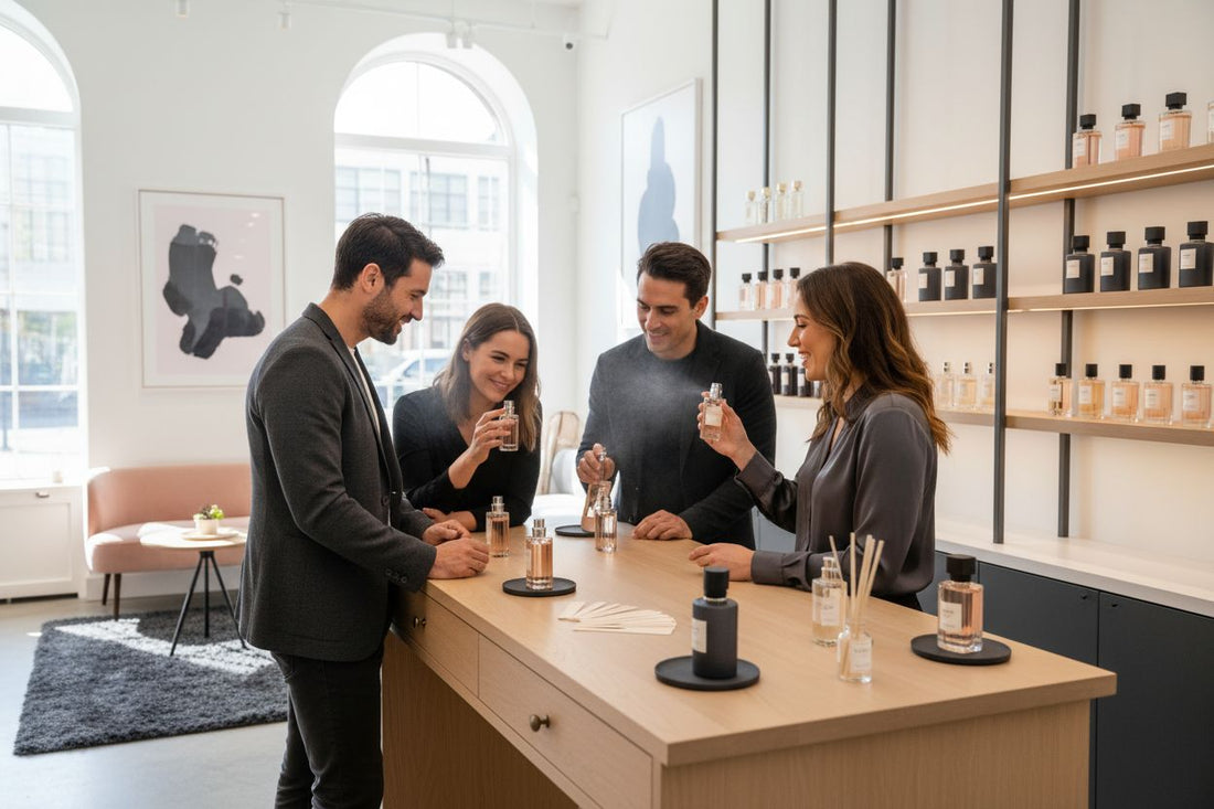 perfume shopping, fragrance selection, long-lasting scents