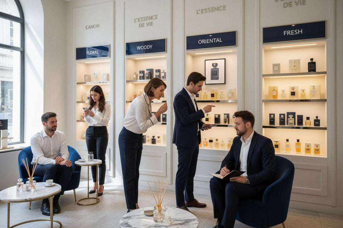 luxury perfume shopping