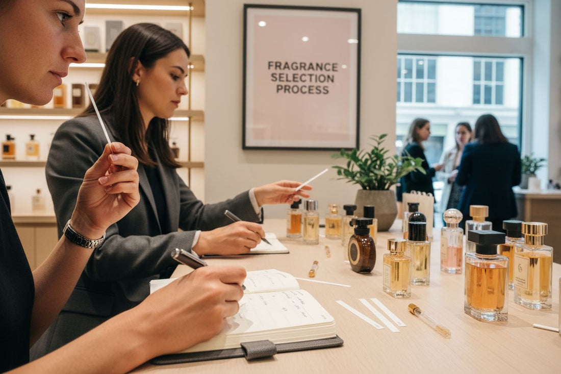fragrance selection process